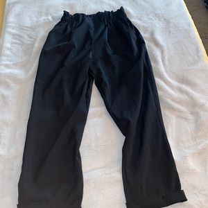 Black stretchy dress pants